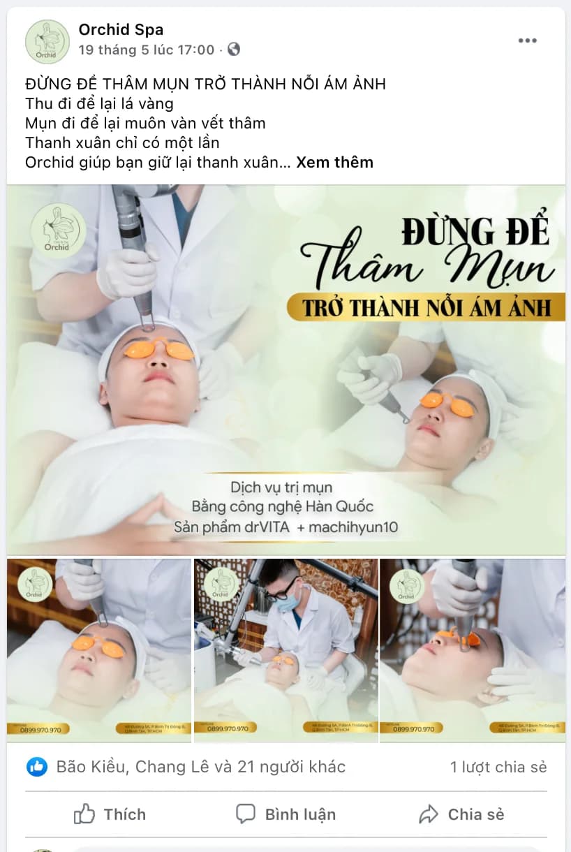 Dự án Spa & Làm đẹp