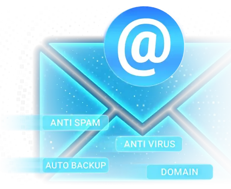 Minh hoạ email doanh nghiệp với chống spam, chống virus và sao lưu tự động