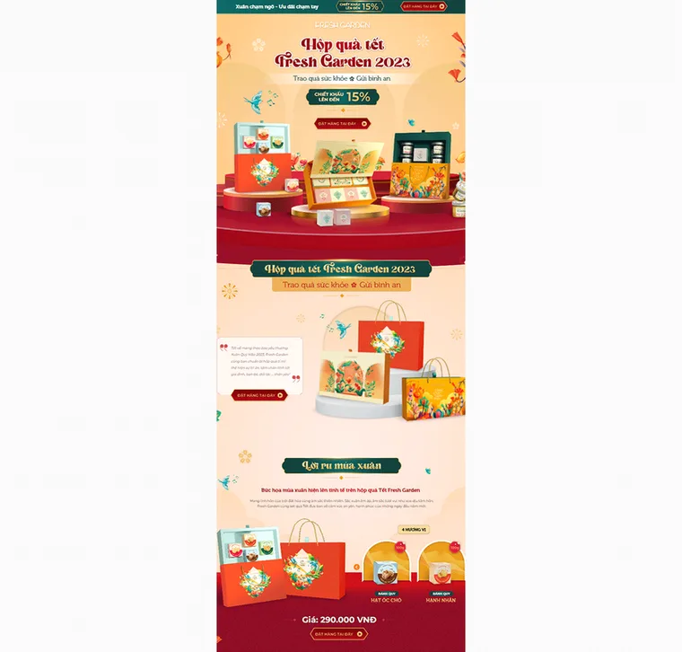 Mẫu landing page bán hàng qua TikTok 3