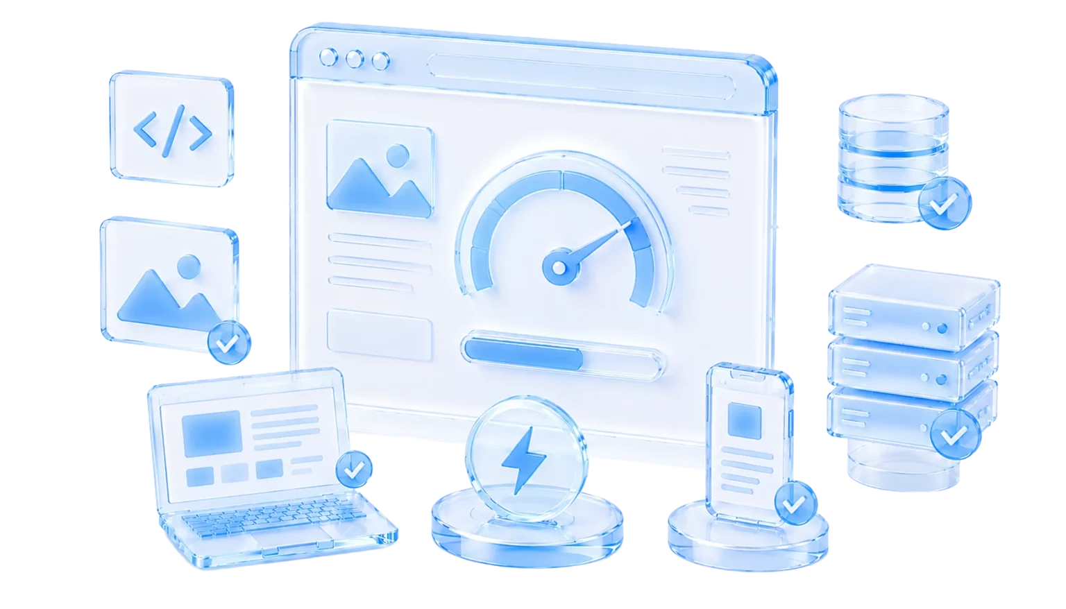Minh họa tối ưu tốc độ website