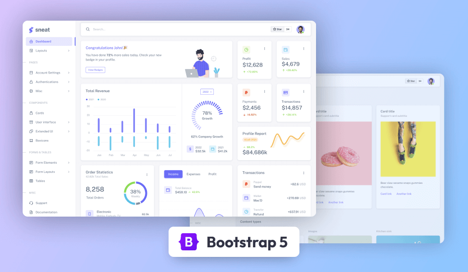 Sneat Bootstrap 5 HTML Admin Template